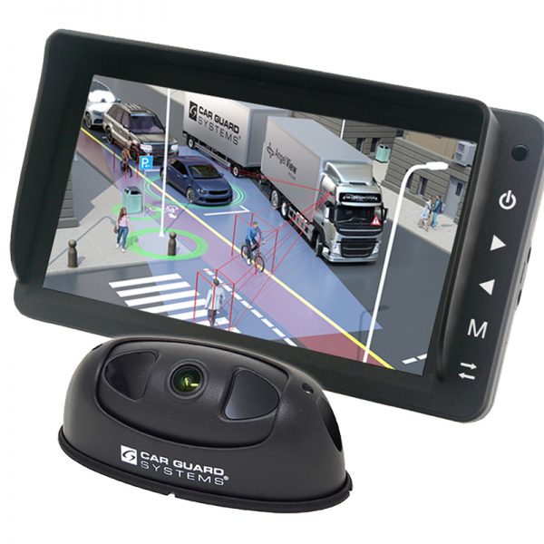 Flush-mount Monitor with Front & Rear Camera Set