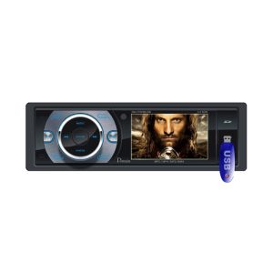 Domain DM-CR3138USB Mechless Unit For MP3/MP4/MP5 Playback with 3 Inch Screen
