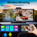 Imagebon 10.26" H9 Pro 4K Dash Cam ADAS Wireless CarPlay Android Auto Car DVR Camera AUX 5G WiFi GPS Navigation Video Recorder - Image 2