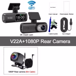 Soam Dash Cam 4K+1080P Dual-channel Dash Car Camera Recorder With GPS WiFi Car DVR 24H Parking Monitor Black Box - Image 11
