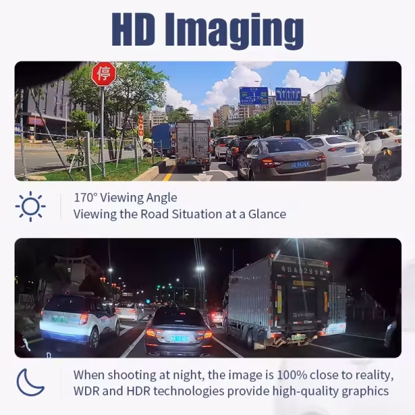 Universal 2K Full HD USB CAR ADAS Car DVR Dash Cam For Car DVD Auto Audio Voice Alarm Video&Night Vision Auto Video Recorder - Image 7