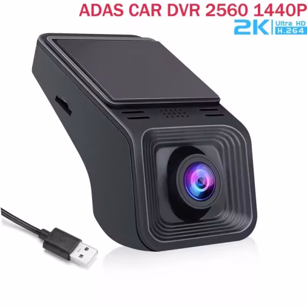 Universal 2K Full HD USB CAR ADAS Car DVR Dash Cam For Car DVD Auto Audio Voice Alarm Video&Night Vision Auto Video Recorder - Image 8