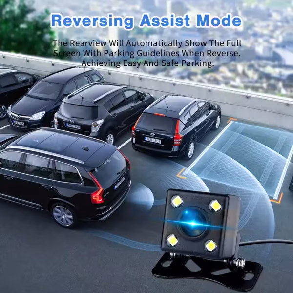 3 Channel 1080P Car DVR WIFI Dash Cam for Cars Video Recorder Rear View Camera for Vehicle Black Box Night Vision Car Assecories - Image 9