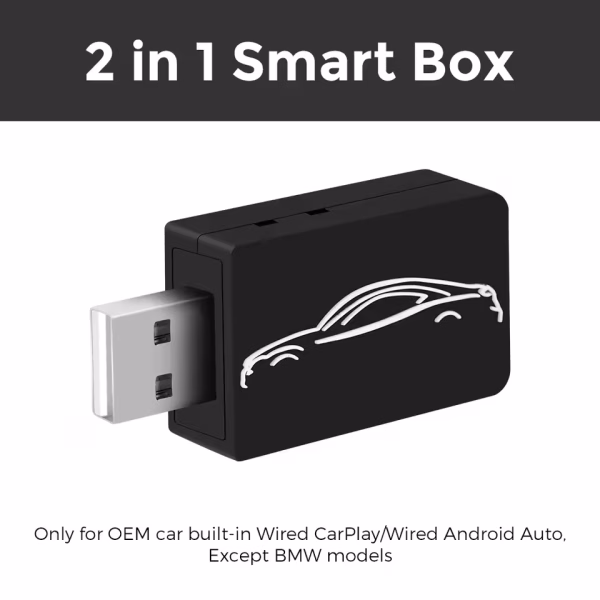 2024 Carplay AI BOX Wireless Android Auto Carplay TV Box Car Intelligent System 10 2GB+32GB For Mazda Volvo Benz Toyota Kia Ford - Image 9