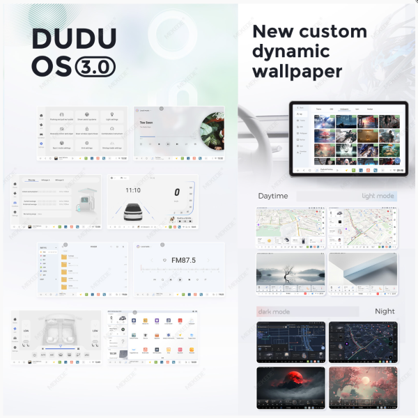 DUDU AUTO 7inch / Android 13 Carplay Car Radio Player Intelligent System - Image 2