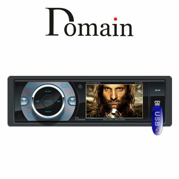 Domain DM-CR3138USB Single DIN with 3 inch screen - Image 2