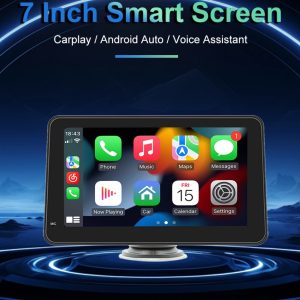 Portable Touch Screen 7inch IPS CarPlay Android Auto Car Radio Multimedia Video Player