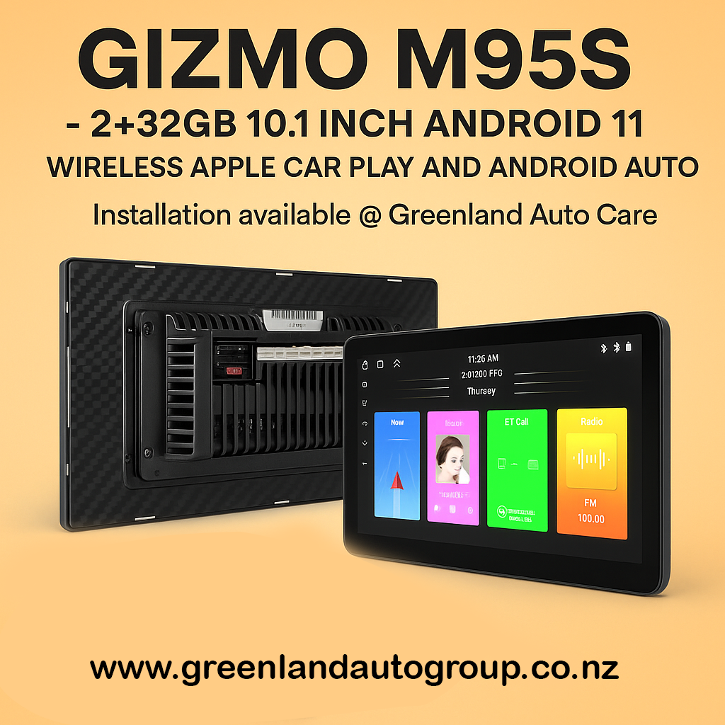 Gizmo M95S - 2+32GB 10.1 inch  Android 11 / Wireless Apple Car Play and Android Auto