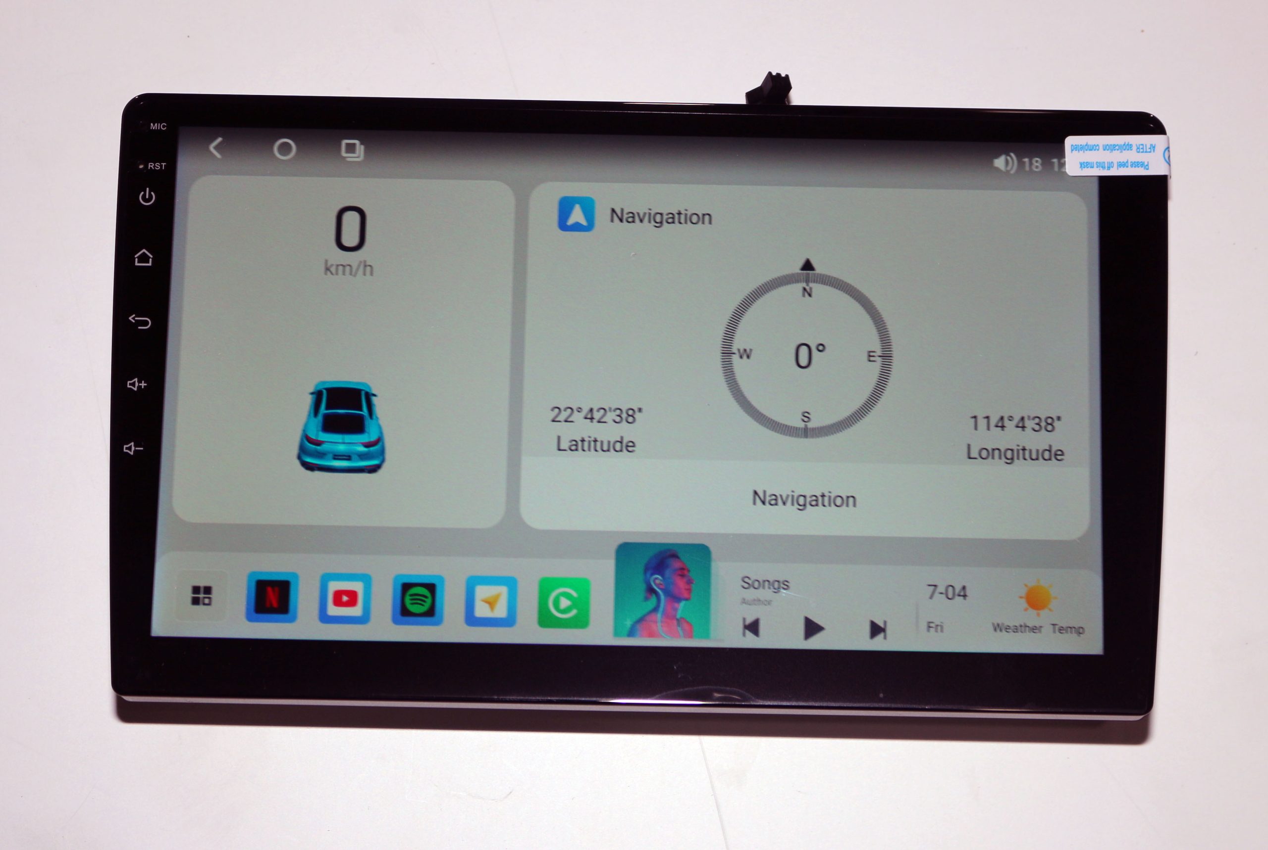 Gizmo M200S 2DIN10M | 2G+32G | 10.1 Inch | Wireless Apple Car Play and Android Auto | QLED SCREEN - Image 4