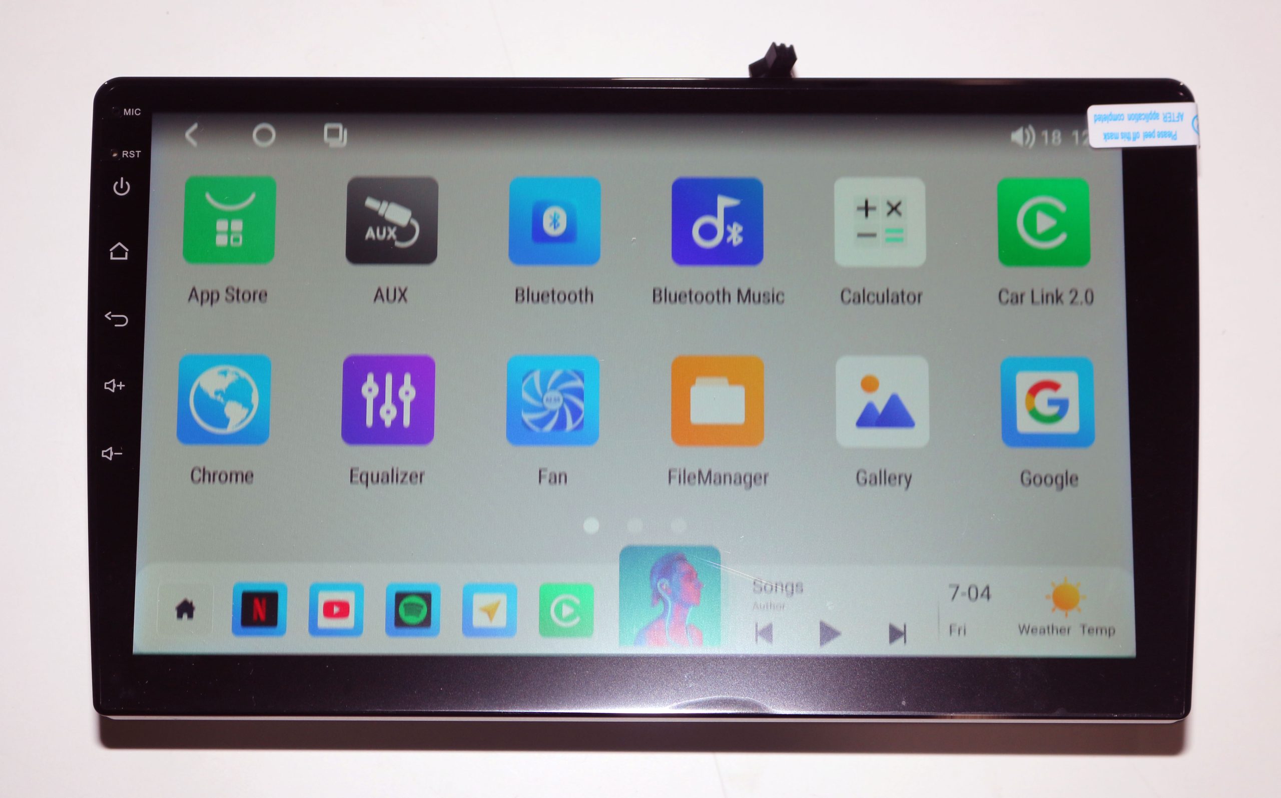 Gizmo M200S 2DIN10M | 2G+32G | 10.1 Inch | Wireless Apple Car Play and Android Auto | QLED SCREEN - Image 5