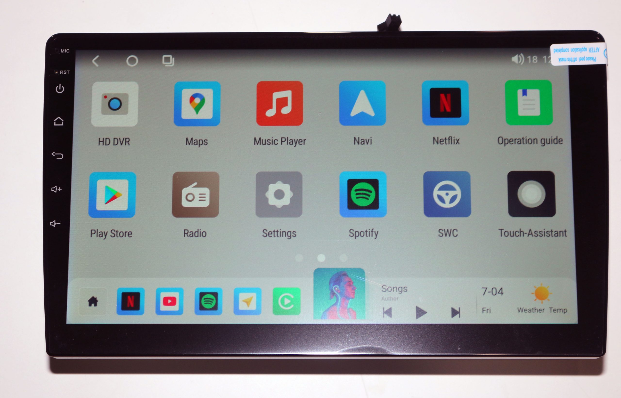 Gizmo M200S 2DIN10M | 2G+32G | 10.1 Inch | Wireless Apple Car Play and Android Auto | QLED SCREEN - Image 6