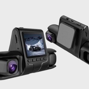 Dash Camera 3 Camera Lens Car DVR HD 1080P  IR Night Vision 3-Channel Dash Cam Video Recorder Loop Recording