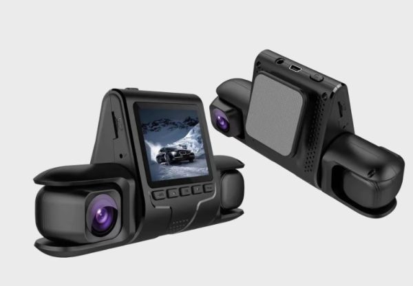 Dash Camera 3 Camera Lens Car DVR HD 1080P  IR Night Vision 3-Channel Dash Cam Video Recorder Loop Recording
