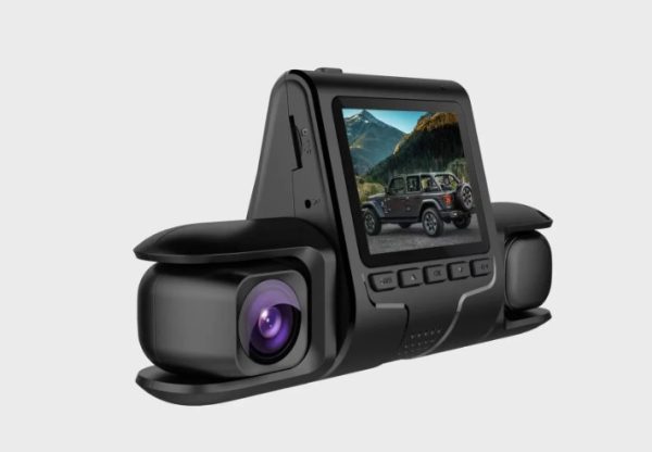 Dash Camera 3 Camera Lens Car DVR HD 1080P  IR Night Vision 3-Channel Dash Cam Video Recorder Loop Recording - Image 7