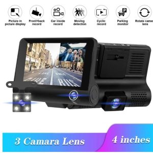 Dual Lens Vehicle BlackBOX DVR Full High-Definition 1080P