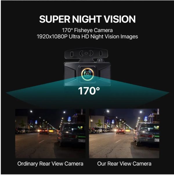 Wireless 5 Inch IPS Screen Parking Monitor AHD 1920x1080P Transmitter HD Rear View Camera For Truck Bus Car Vehicle Night Vision - Image 6